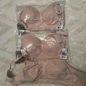 Kindred Bravely Wash Wear Spare® Pumping Bra Pack |Pink Heather - Busty (E-I)/1X